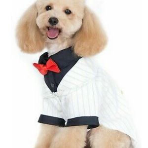 Alfie pet costume. Oscar Tux XXL